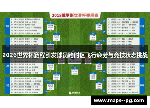 2026世界杯赛程引发球员跨时区飞行疲劳与竞技状态挑战 2026世界杯赛程引发球员跨时区飞行疲劳与竞技状态挑战